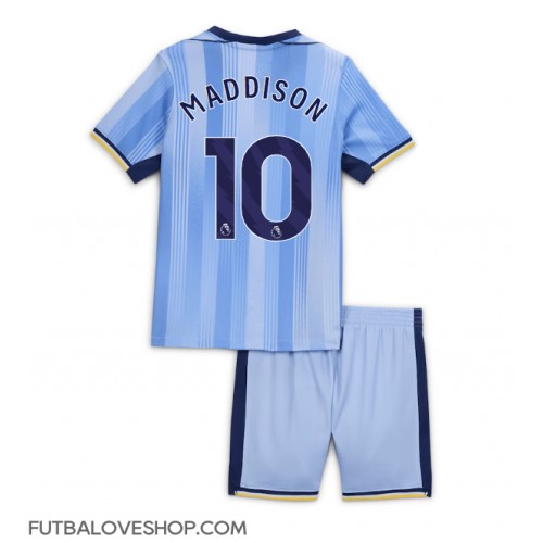 Dres Tottenham Hotspur James Maddison #10 Preč pre deti 2024-25 Krátky Rukáv (+ trenírky)